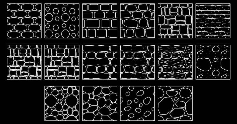 Stone hatch patterns download free