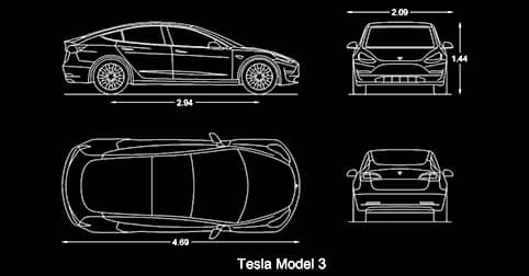 cad drawings of cool cars